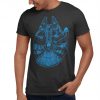 Millennium Falcon Blue Print Tshirt