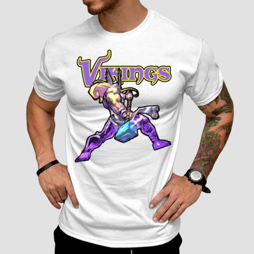 Minnesota Vikings Thor Football Unisex T Shirt