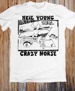 Neil Young Crazy Horse Zuma Folk Rock Retro Unisex T Shirt