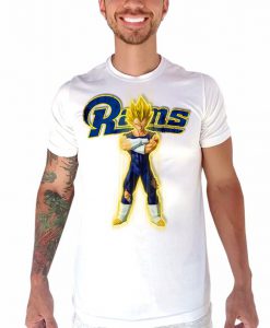 Rams Super Sayian Vegeta Fitted Unisex T Shirt