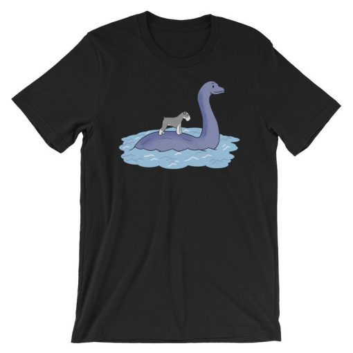 Schnauzer Loch Ness Monster Unisex T-Shirt