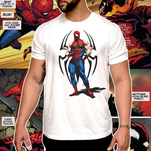 Spider-man Fitness Pose Unisex Shirt