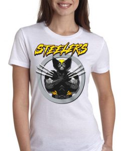 Steelers NFL Marvel Comic Wolverine Unisex Tshirt