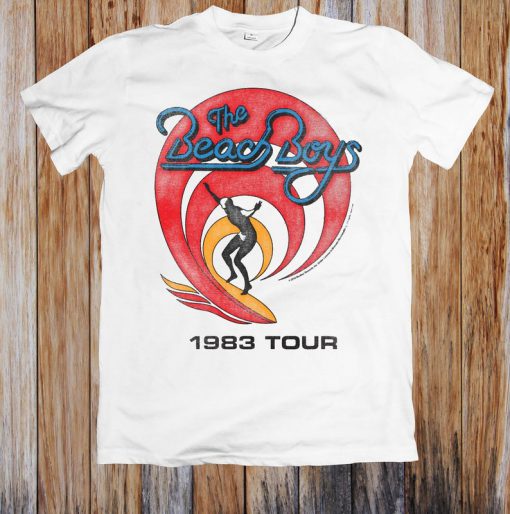 The Beach Boys 1983 Tour Rock Punk Hipster Unisex T Shirt