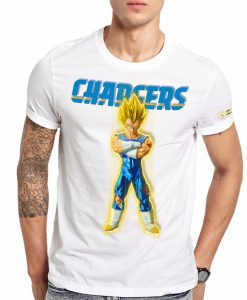 Vegeta Chargers Football T Shirt