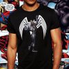 Venom Marvel Bodybuilding Pose Fitted Unisex T Shirt