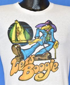 70s Let's Boogie Iron On Roach Pimp t-shirt