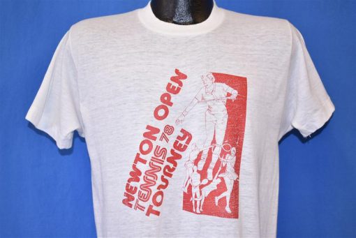 70s Newton Open Tennis Tourney 1978 t-shirt