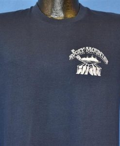 70s Peace Pipe Rocky Mountain High CO t-shirt