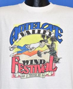 80s Antelope Valley Wind Festival t-shirt