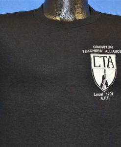 80s Cranston Teachers Alliance AFT t-shirt