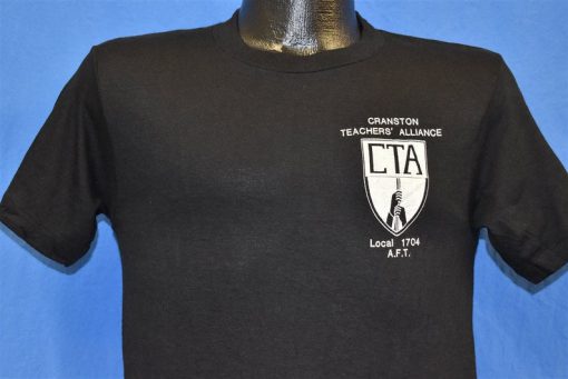 80s Cranston Teachers Alliance AFT t-shirt