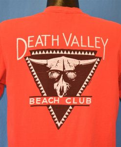 80s Death Valley Beach Club t-shirt Back