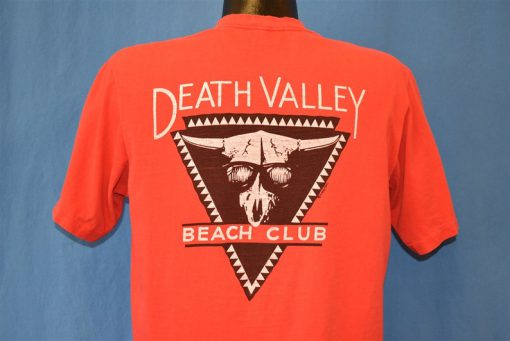 80s Death Valley Beach Club t-shirt Back