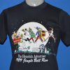 80s Honolulu Jingle Bell Run Santa's Sleigh t-shirt