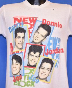 80s New Kids on the Block NKOTB Magic Summer 1989 Band Tee t-shirt