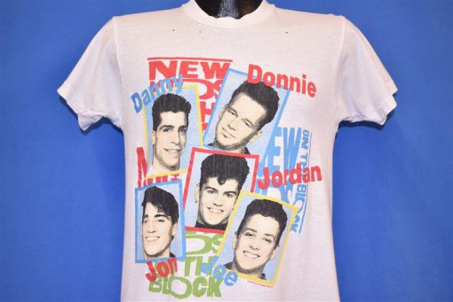 80s New Kids on the Block NKOTB Magic Summer 1989 Band Tee t-shirt