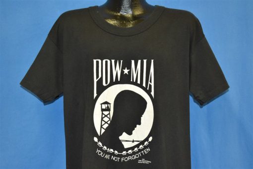 80s POW MIA Gone But Not Forgotten t-shirt