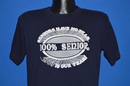 80s Seniors Have No Fear 1980 High School t-shirt