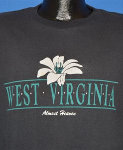 80s West Virginia Almost Heaven t-shirt