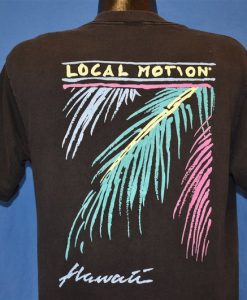 90s Local Motion Surf Shop Hawaii t-shirt Back