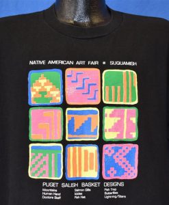 90s Native American Art Fair Suquamish t-shirt