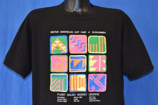 90s Native American Art Fair Suquamish t-shirt