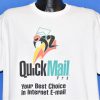 90s Quickmail Pro Your Best Choice Internet E-mail t-shirt