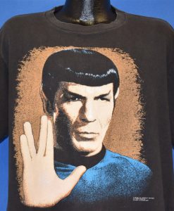 90s Star Trek Spock Vulcan Live Long Prosper t-shirt