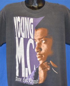 90s Young MC Stone Cold Rhymin Rap Tees t-shirt