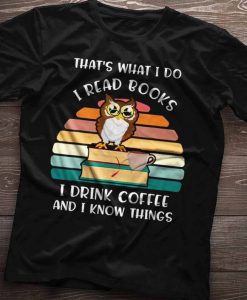 Books and Coffee TShirt