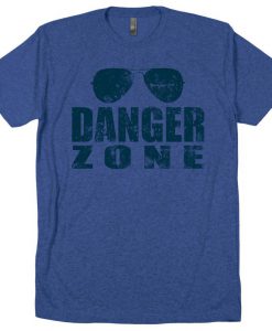 Danger Zone Top Gun 2 Tom Cruise Maverick Goose Val Kilmer Ice Man Iceman vintage air force fighter jet 80s eighties tri blend tee t shirt