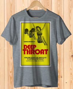 Deep Throat, Adult Retro Movie Poster Art Shirt