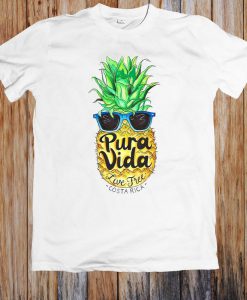 Live Free Pura Vida Costa Rica Funny Unisex T Shirt