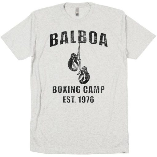 Rocky Balboa boxing camp 1976 1 2 3 4 5 6 I II III IV V Apollo Creed Clubber Lang boxing ufc crossfit wod training gym soft style t shirt