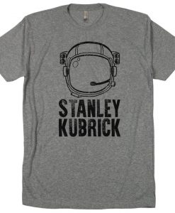 STANLEY KUBRICK Apollo 11 Moon Landing Faked NASA Conspiracy Theory The Shining 2001 Space Odyssey Clockwork Orange Movie Poster T Shirt Tee