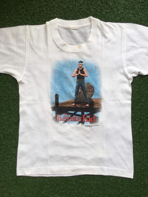 1986 The Karate Kid Original Movie Tshirt