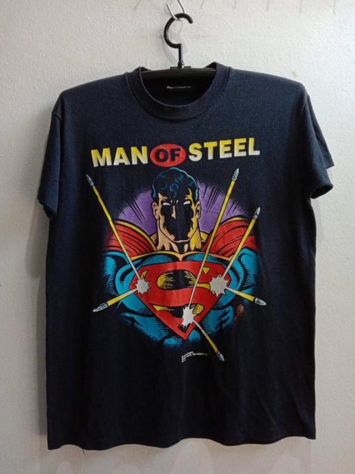 1993 Super Man Dc Comics Vintage Original Tshirt