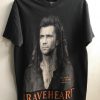 1995 Brave Heart, Mel Gibson Rare Vintage Original Movie Tshirt