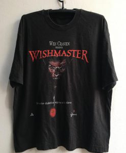 1997 Wishmaster Vintage Original Horror Movie Tshirt