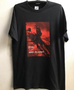 2000 Red Planet The Colour Of Fear Vintage Original Horror Movie Tshirt