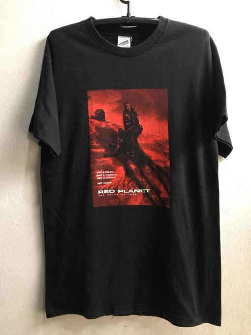 2000 Red Planet The Colour Of Fear Vintage Original Horror Movie Tshirt