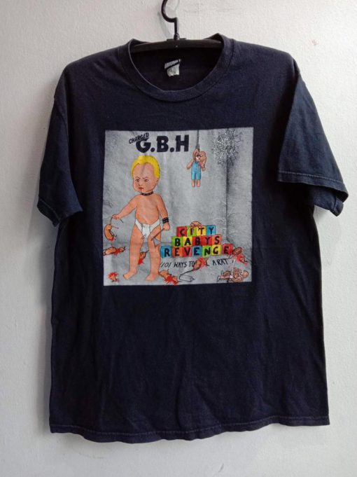 2000s G.B.H. Punk Vintage Original Music Tshirt