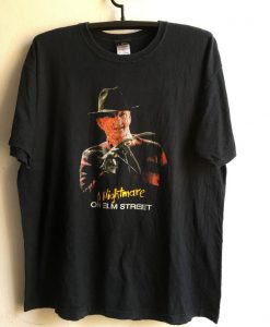 2000’s A Nightmare On Elm Street Vintage Horror Movie Tshirt