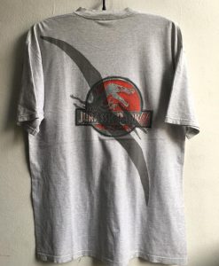 2001 Jurassic Park 3 Vintage Original Movie Tshirt Back