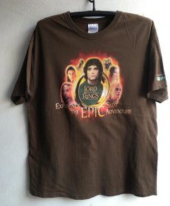 2001 The Lord Of The Rings Vintage Original Movie Tshirt