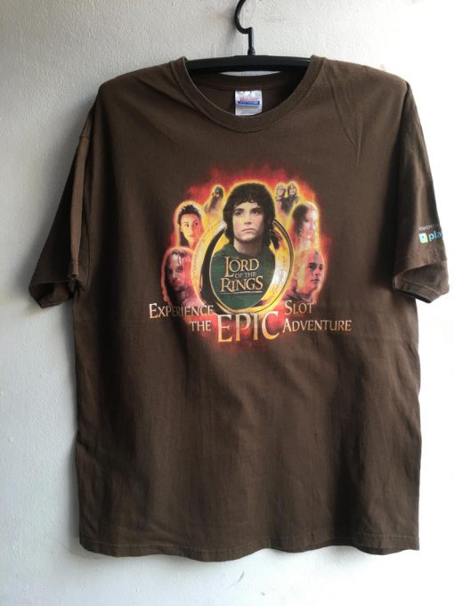 2001 The Lord Of The Rings Vintage Original Movie Tshirt