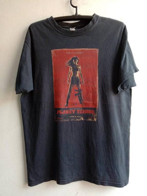 2007 Planet Terror Vintage Original Movie Tshirt