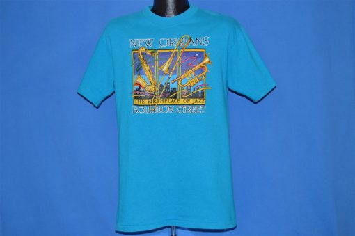 90s New Orleans Bourbon Street Jazz t-shirt