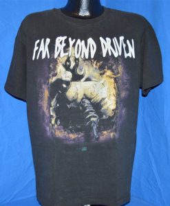 90s Pantera Far Beyond Driven ORIGINAL BANNED COVER Black Vintage t-shirt